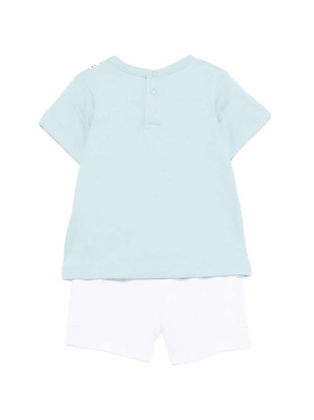  Marc Jacobs Kids White Short Set - Blue 