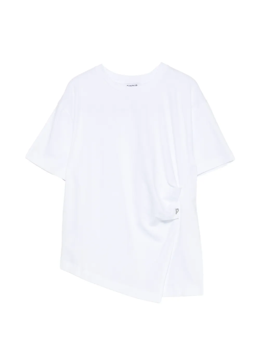 DONDUP KIDS asymmetric T-shirt - Bianco