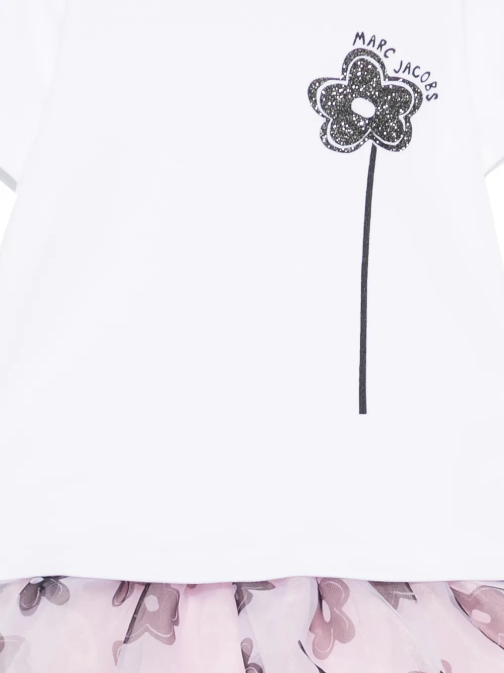  Marc Jacobs Kids Flower Skirt Set - Pink 