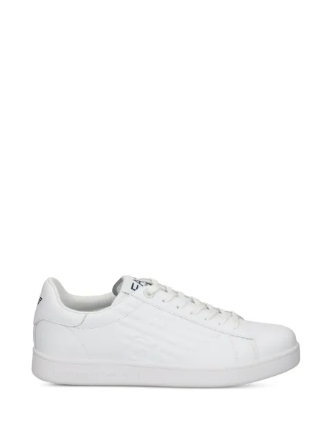 Ea7 Emporio Armani logo-embossed low-top sneakers