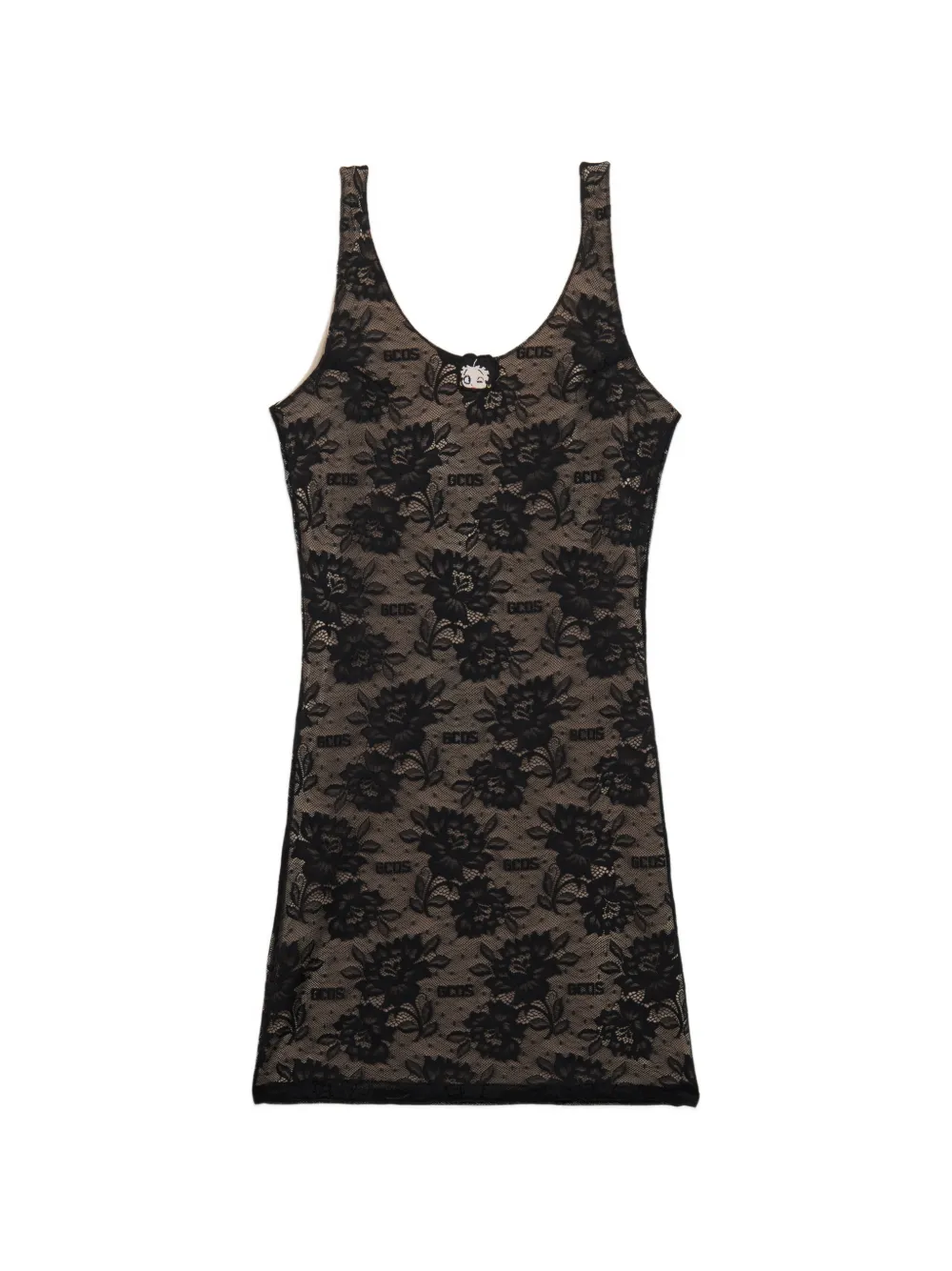 GCDS Betty Boop tank dress - Nero