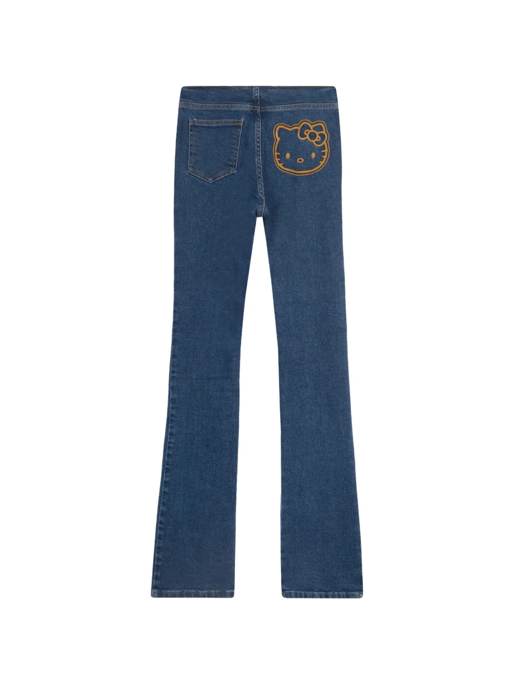 GCDS Hello Kitty flared broek Blauw