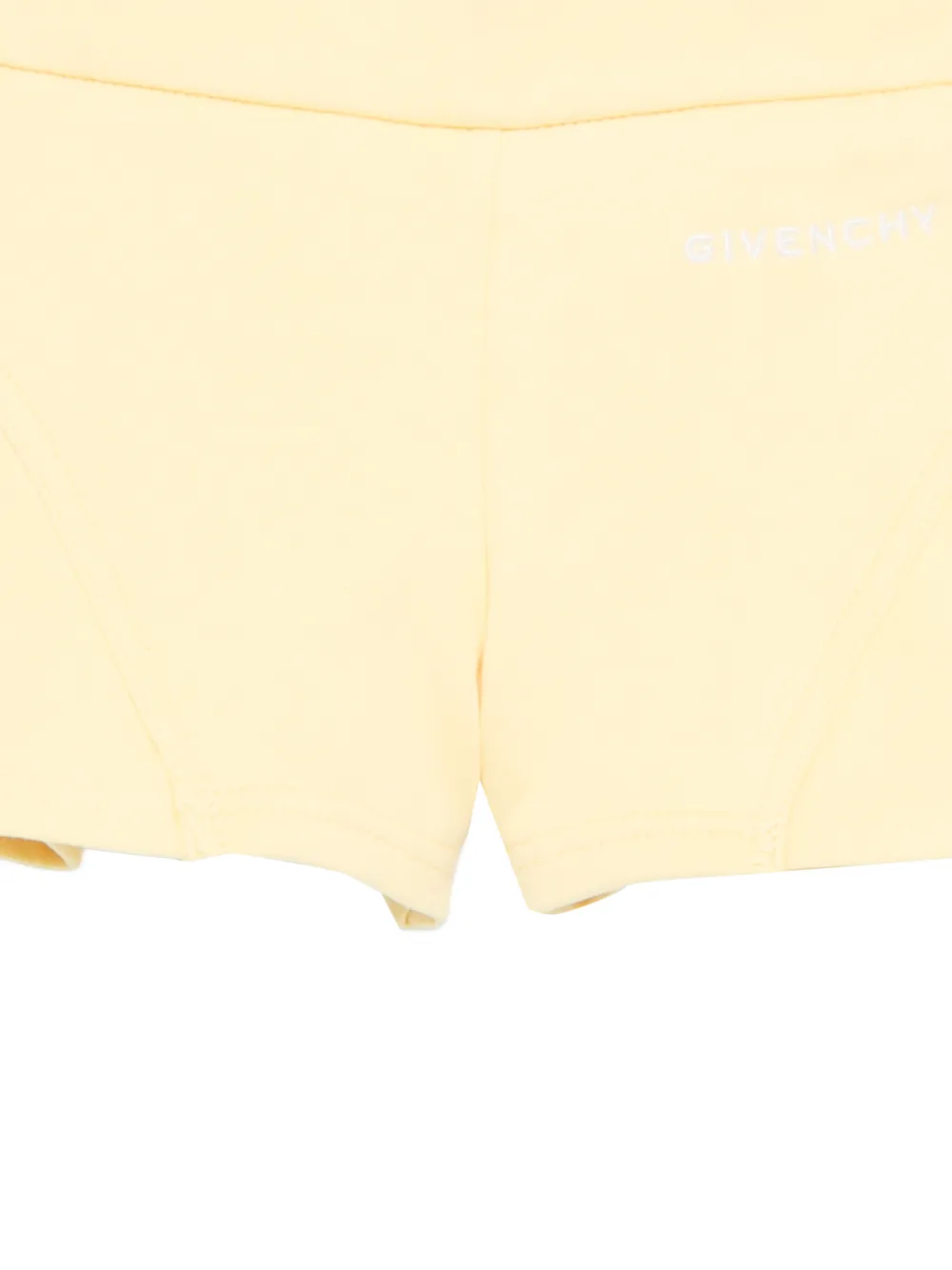 Givenchy Kids Shorts met logo Geel