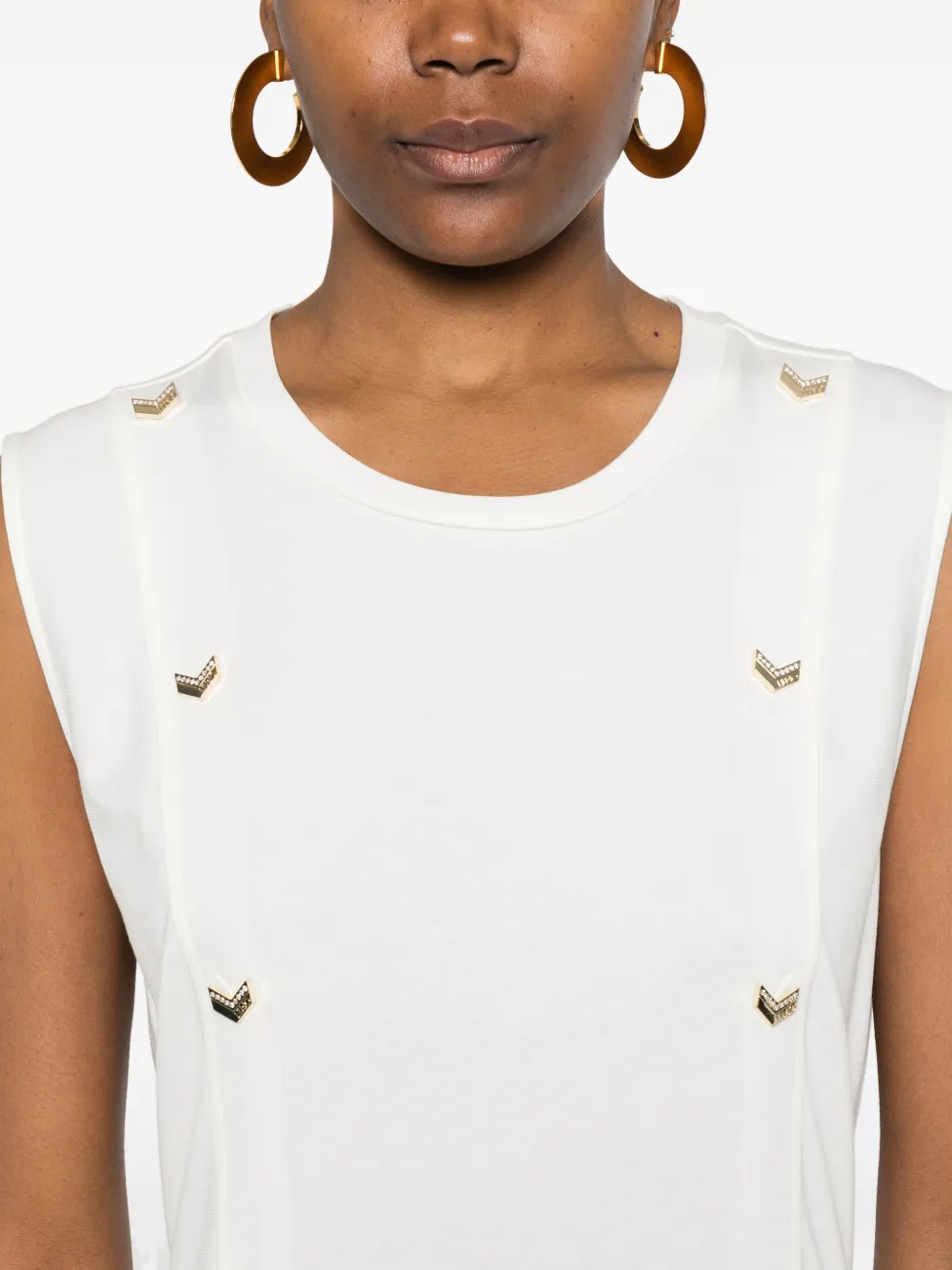 Studded Sheath Mini Dress