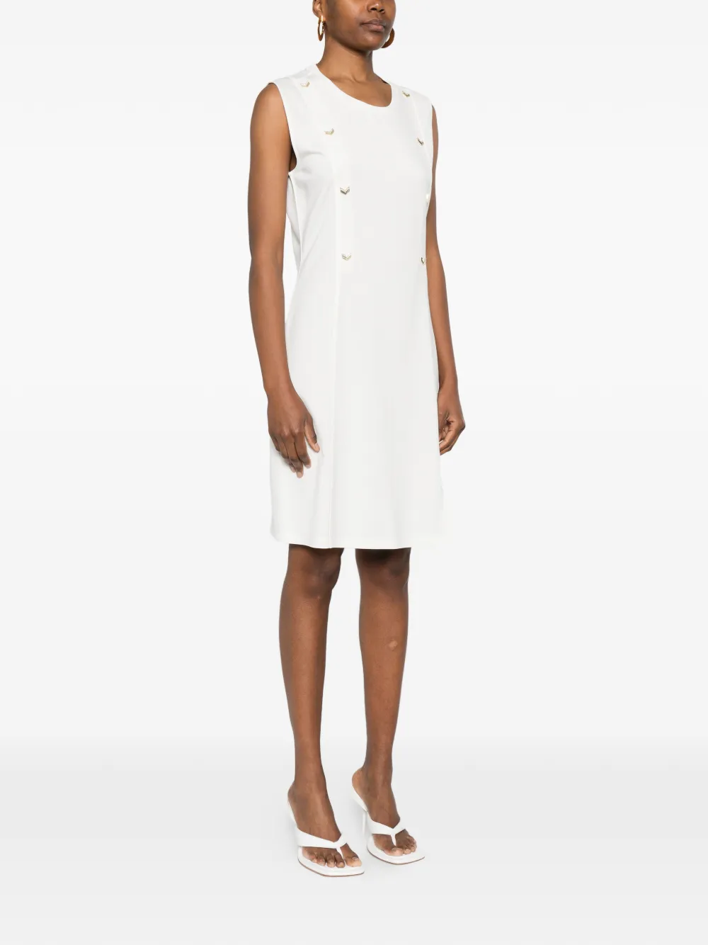 Studded Sheath Mini Dress