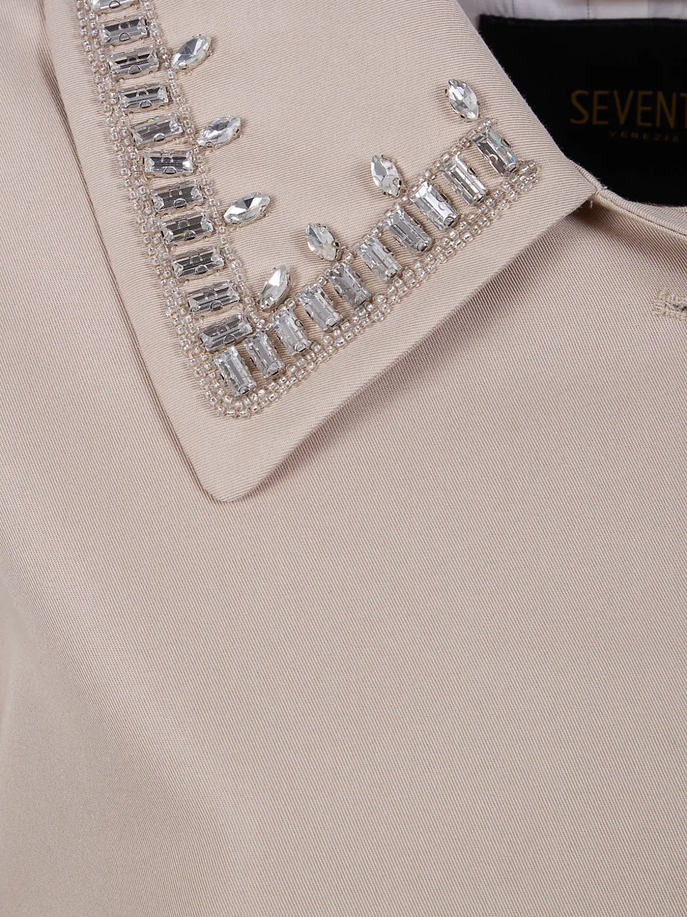  Seventy Embellished Coat - Neutrals 