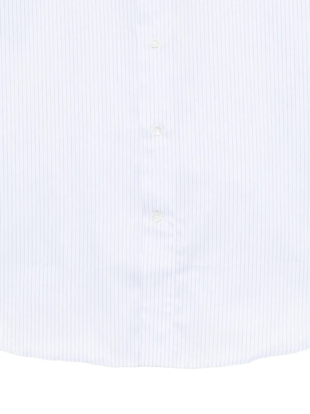 Canali Gestreept overhemd Blauw
