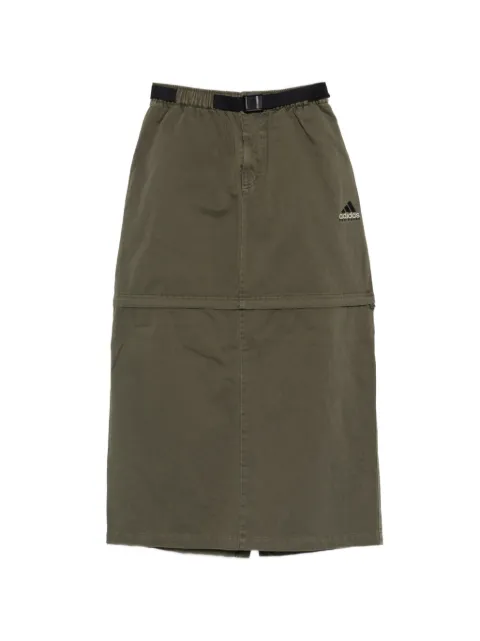 adidas falda midi con cinturón