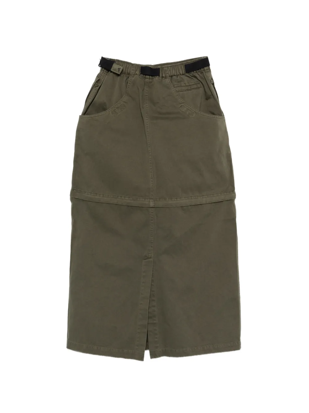  Adidas Belted Midi Skirt - Green 