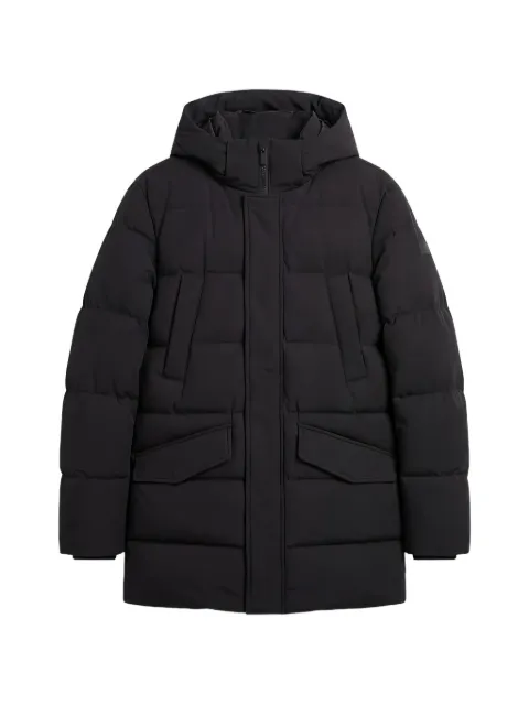 HèSKIMO hooded flap-pocket coat