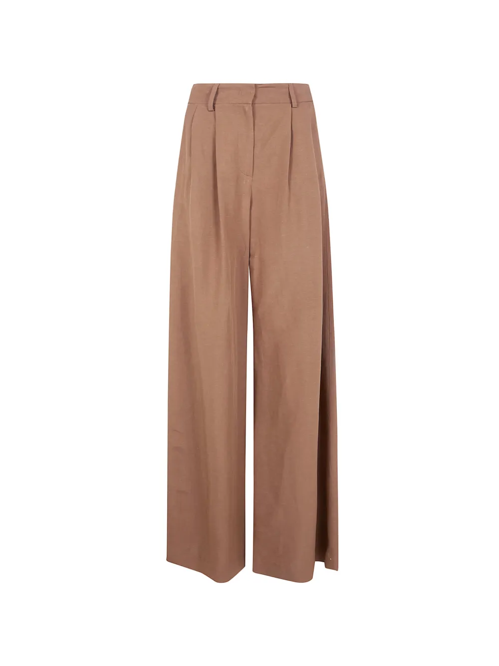DRHOPE pleated wide-leg trousers - Toni neutri