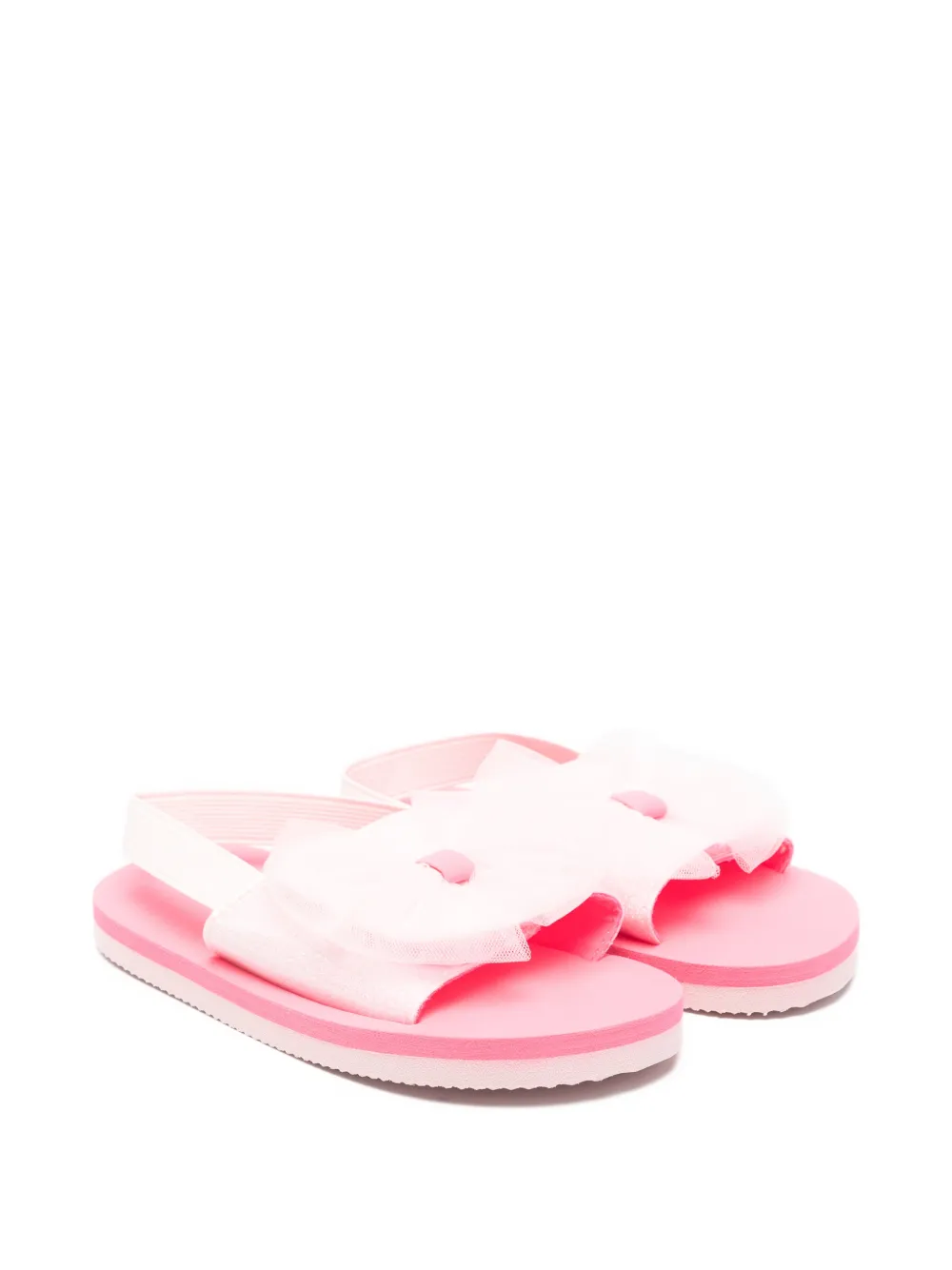 Billieblush strap open toe sandal - Rosa