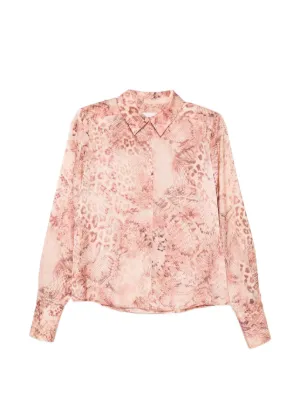 Isabel Marant Vintage ポルカドット ラッフルブラウス | ピンク
