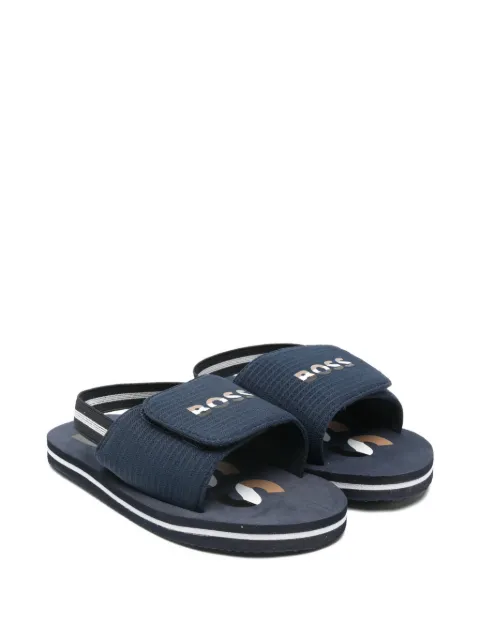 BOSS Kidswear logo strap sandals