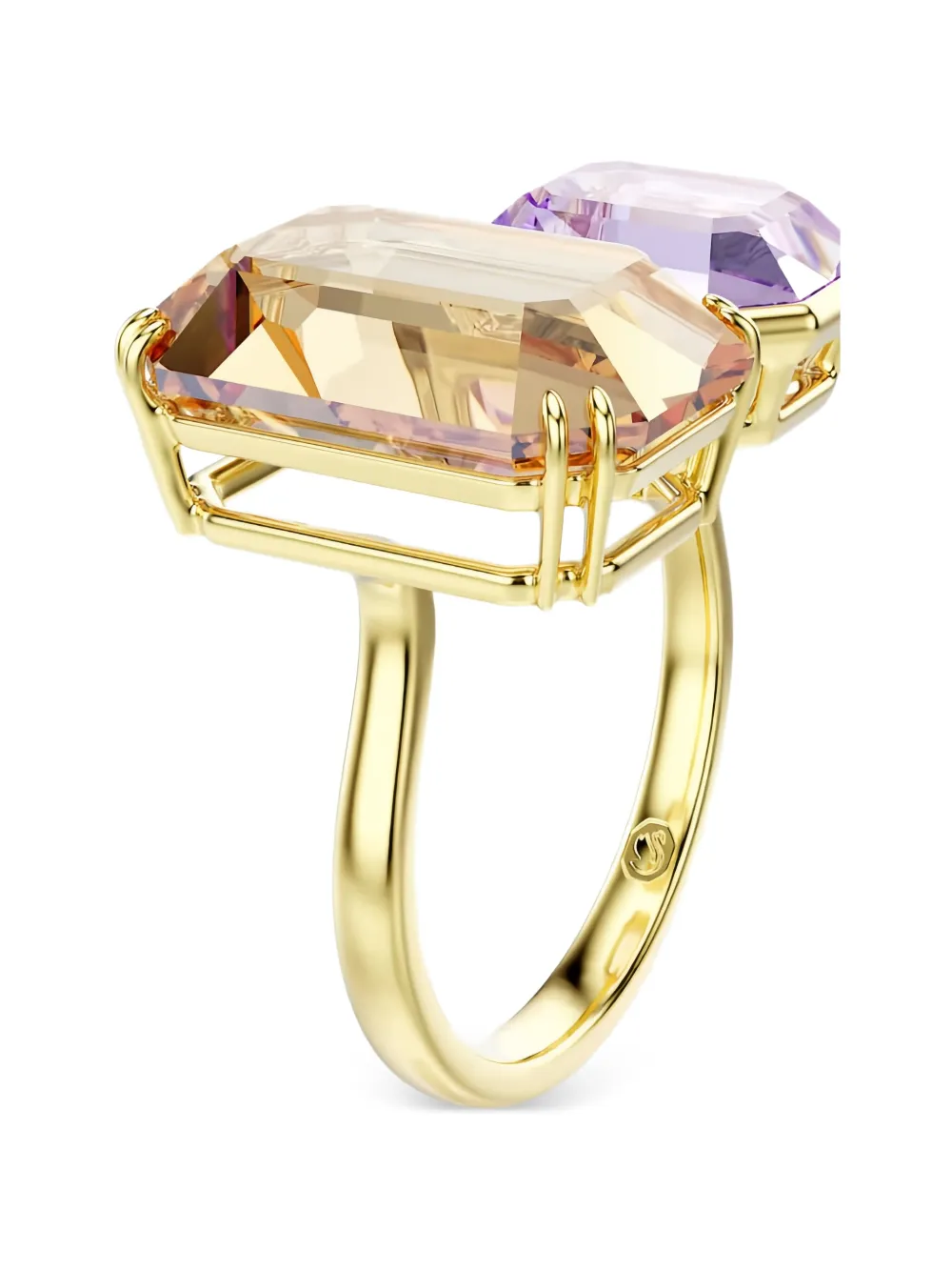  Swarovski Millenia Gemstone Ring - Gold 
