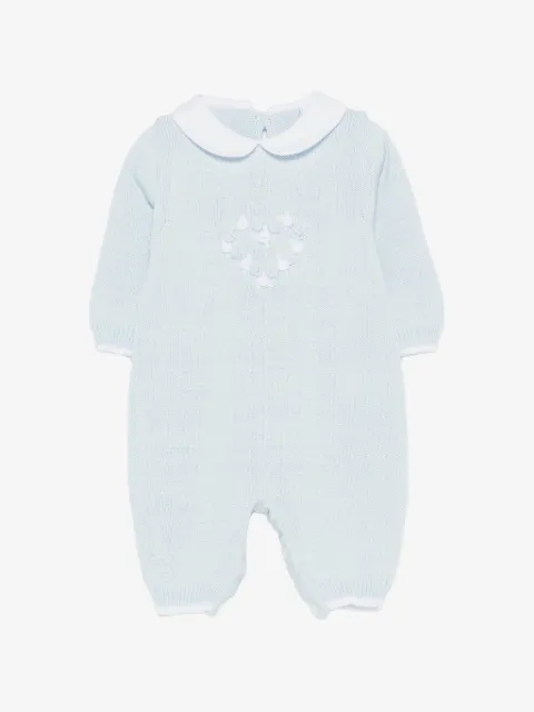 Siola floral-appliqué romper