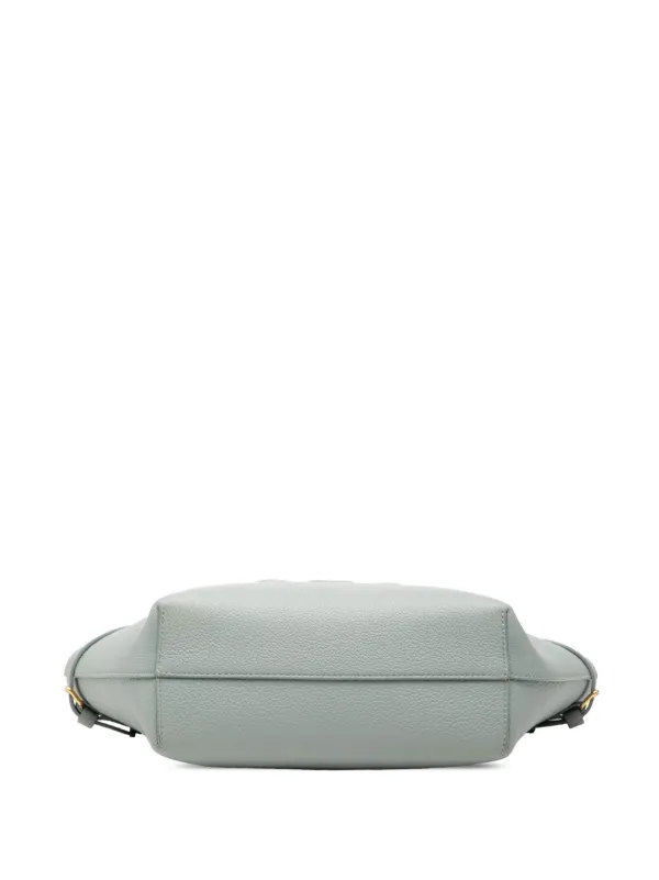 Celine Pre-Owned 2024 ミニ グレインカーフ キュイルトリオンフ カバ 