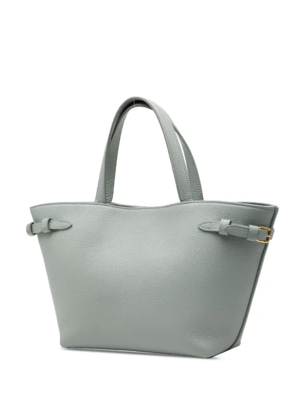 Celine Pre-Owned 2024 ミニ グレインカーフ キュイルトリオンフ カバ 