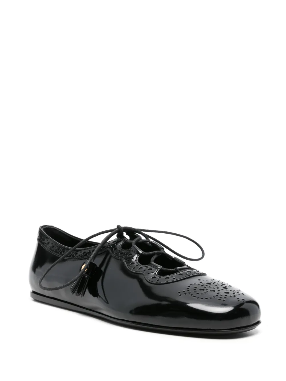 Church's tassel brogue ballet Zwart