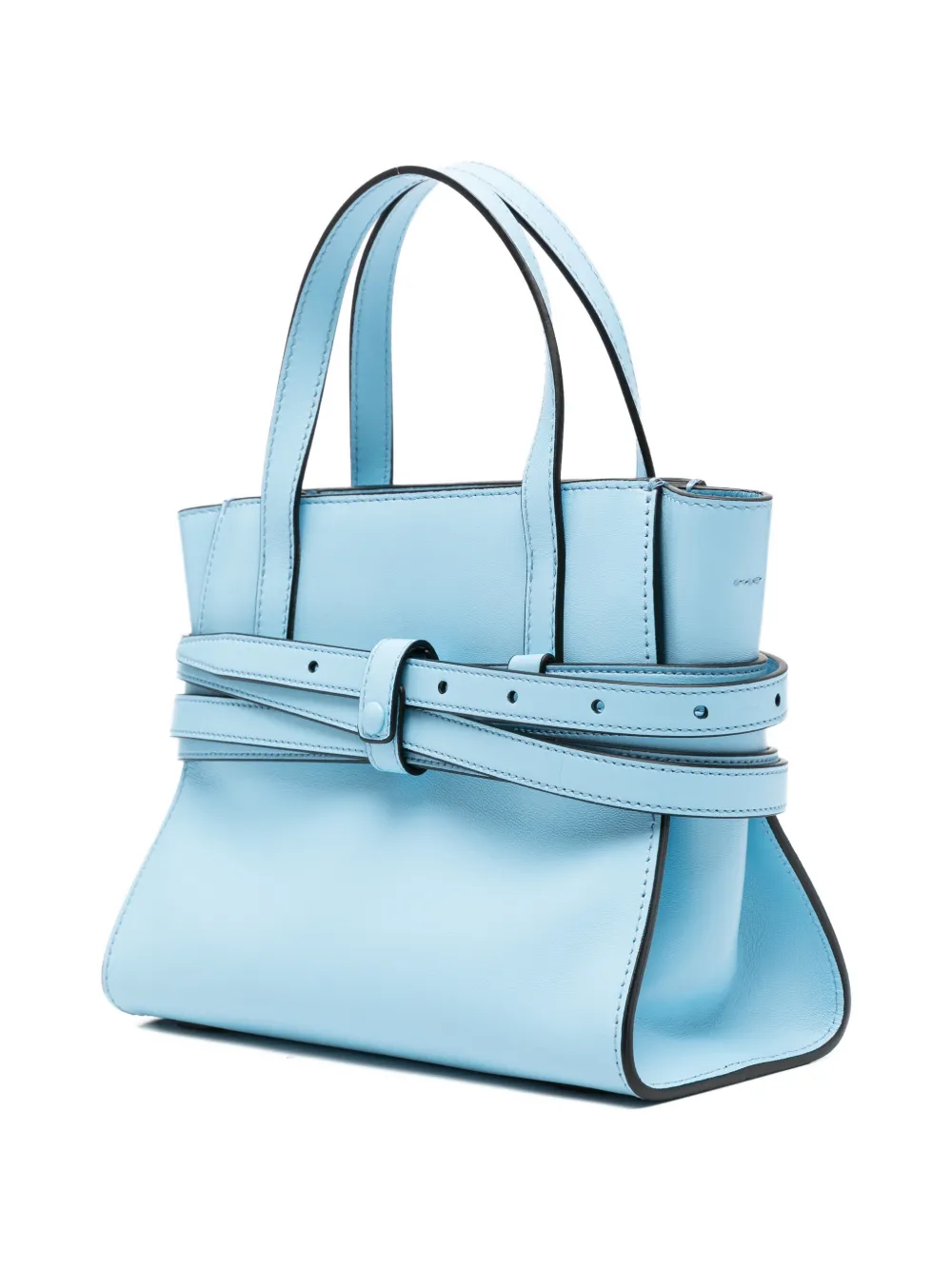 buckle-strap tote bag