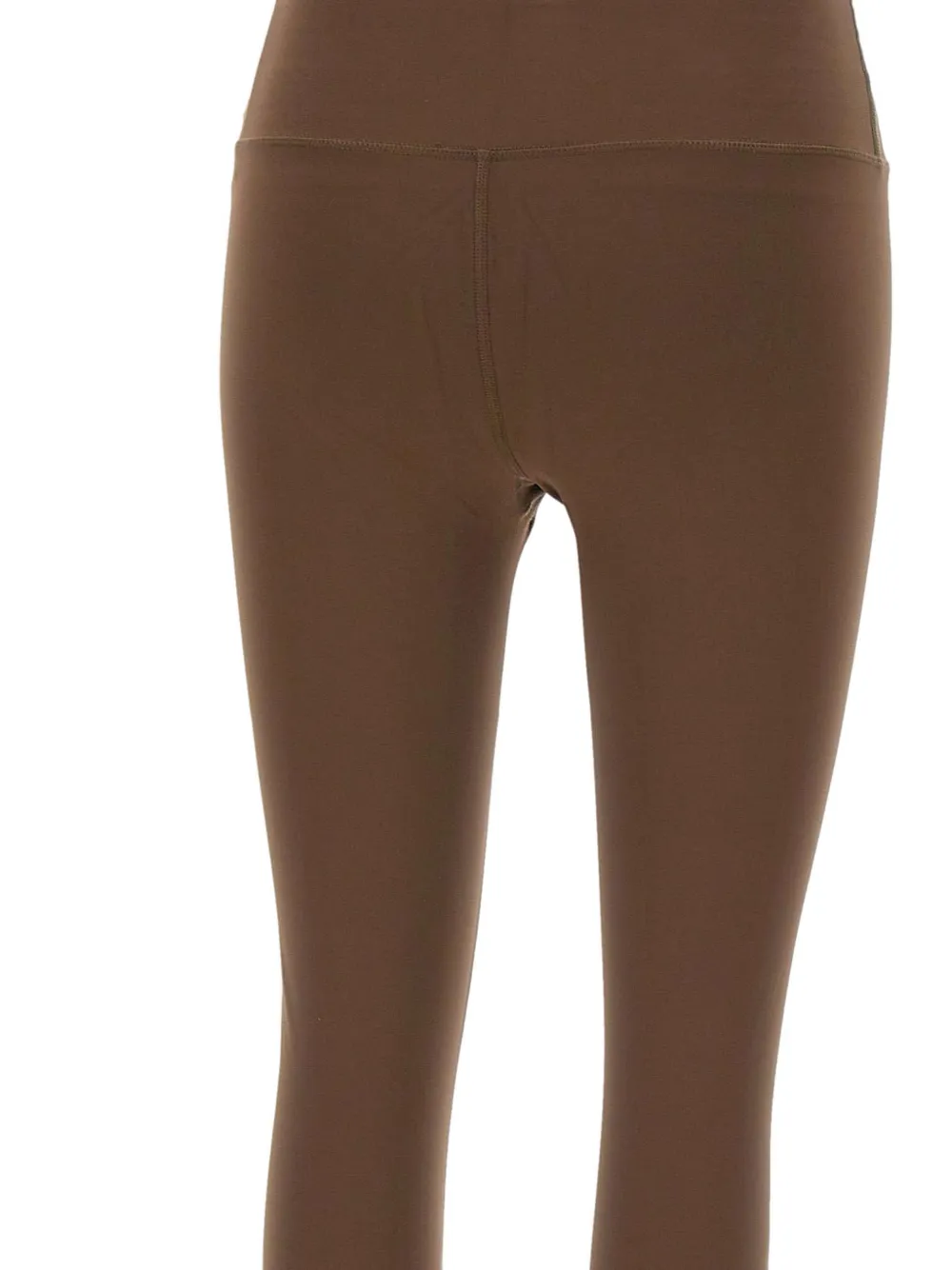 logo-print high-rise trousers