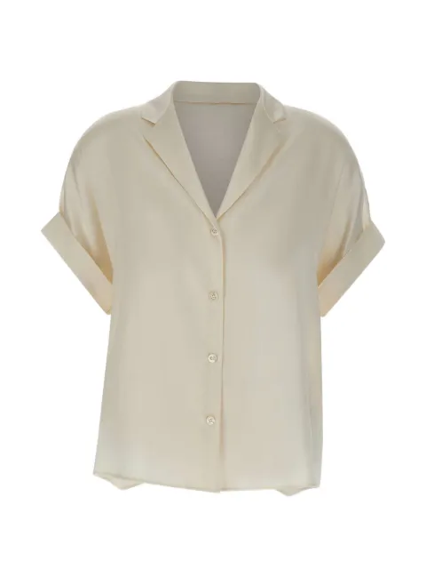 Eleventy camisa manga corta con dobladillo vuelto