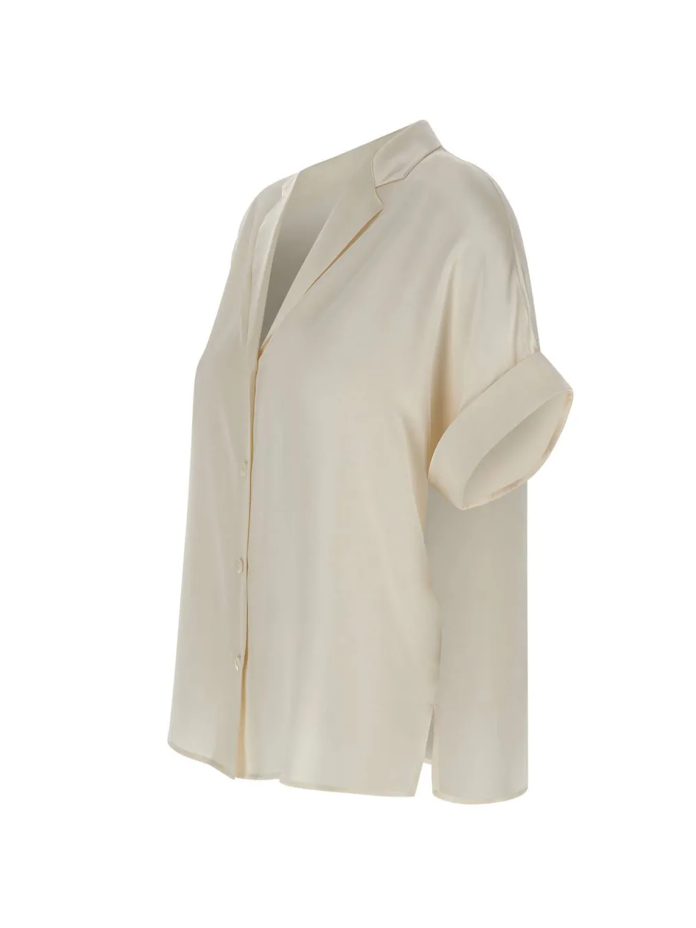 Turn-Up Short-Sleeve Shirt