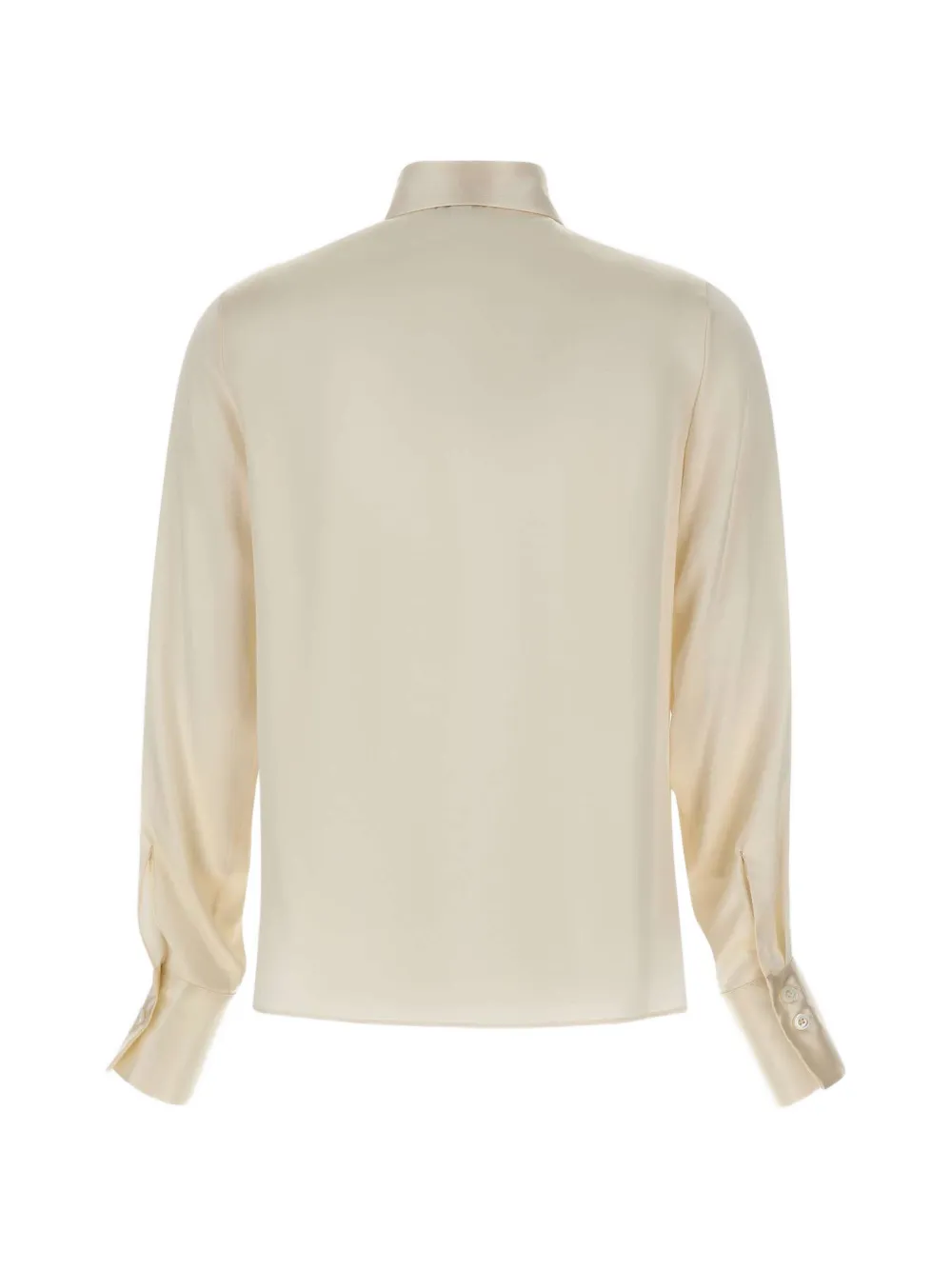  Eleventy Buttoned Silk Shirt - Neutrals 