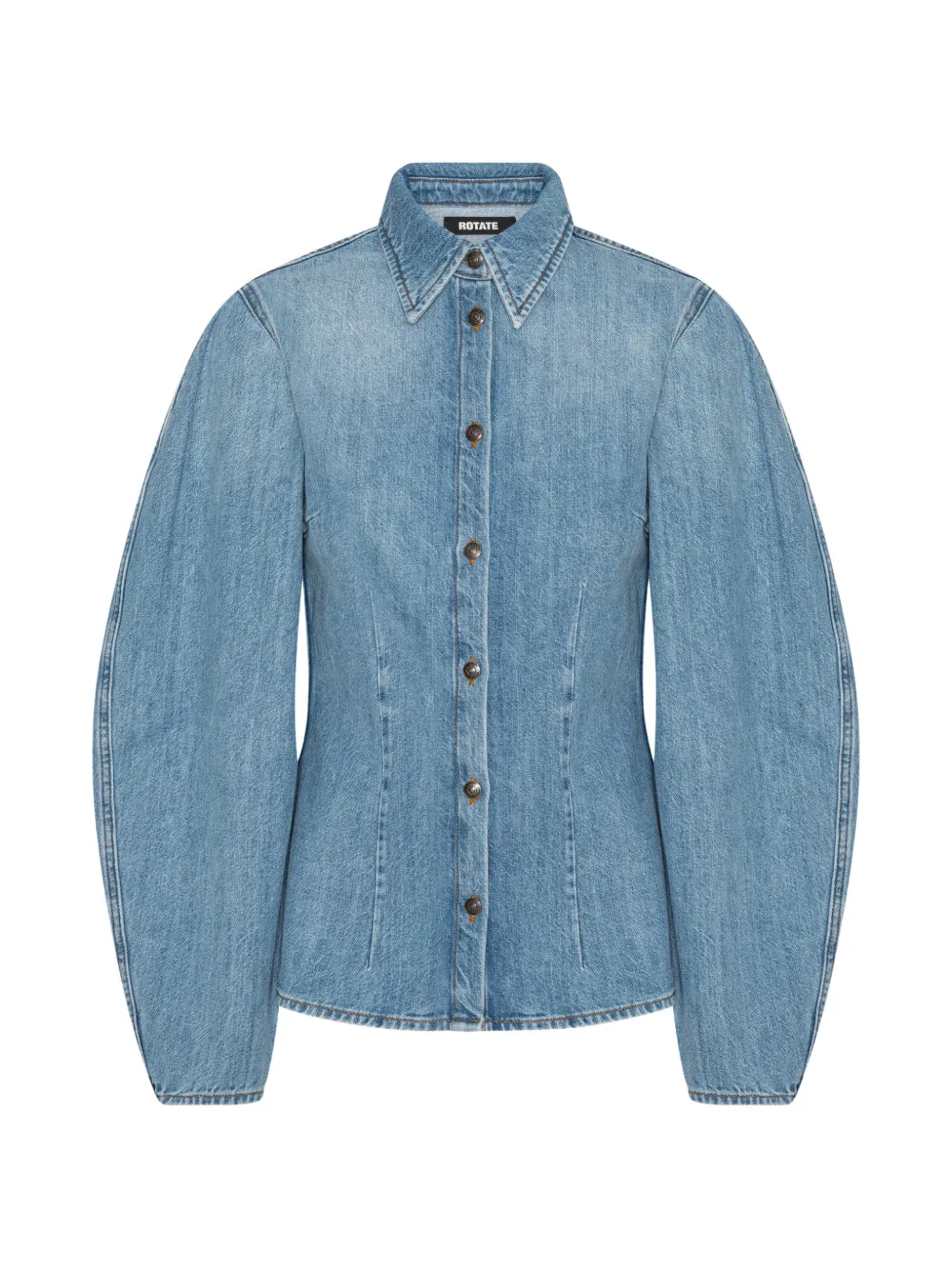 ROTATE BIRGER CHRISTENSEN Camicia denim - Blu