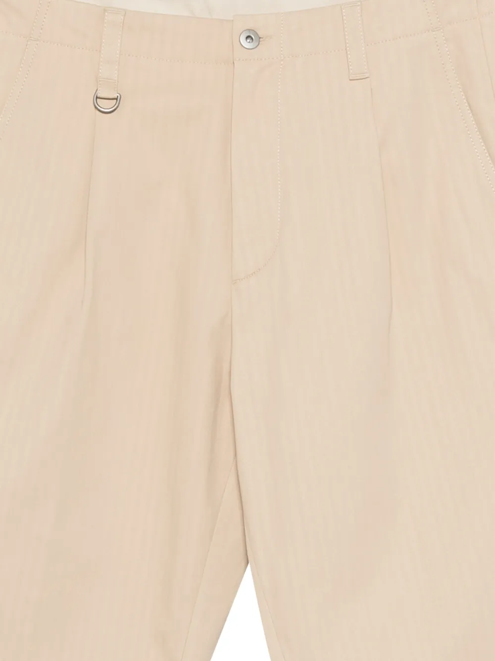  Paolo Pecora Pleated Trousers - Neutrals 