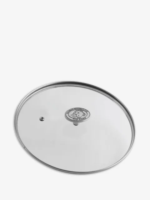 PENTOLE AGNELLI tapa de vidrio de acero inoxidable