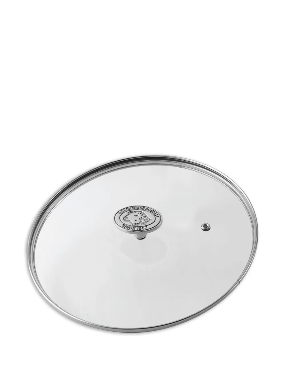  Pentole Agnelli Knob Stainless Steel Glass Lid - Silver 