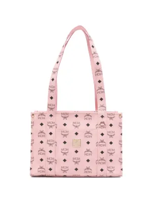 MCM レザー トートバッグ | ピンク | FARFETCH JP