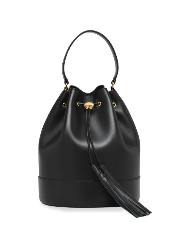 Gianvito Rossi Sienna 22 Bucket Bag in Black