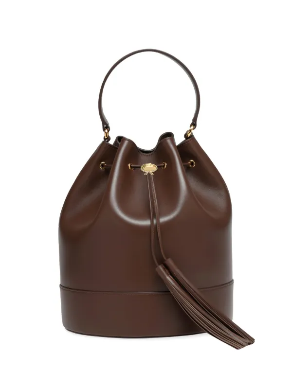 Gianvito Rossi Sienna 22 Bucket Bag in Brown