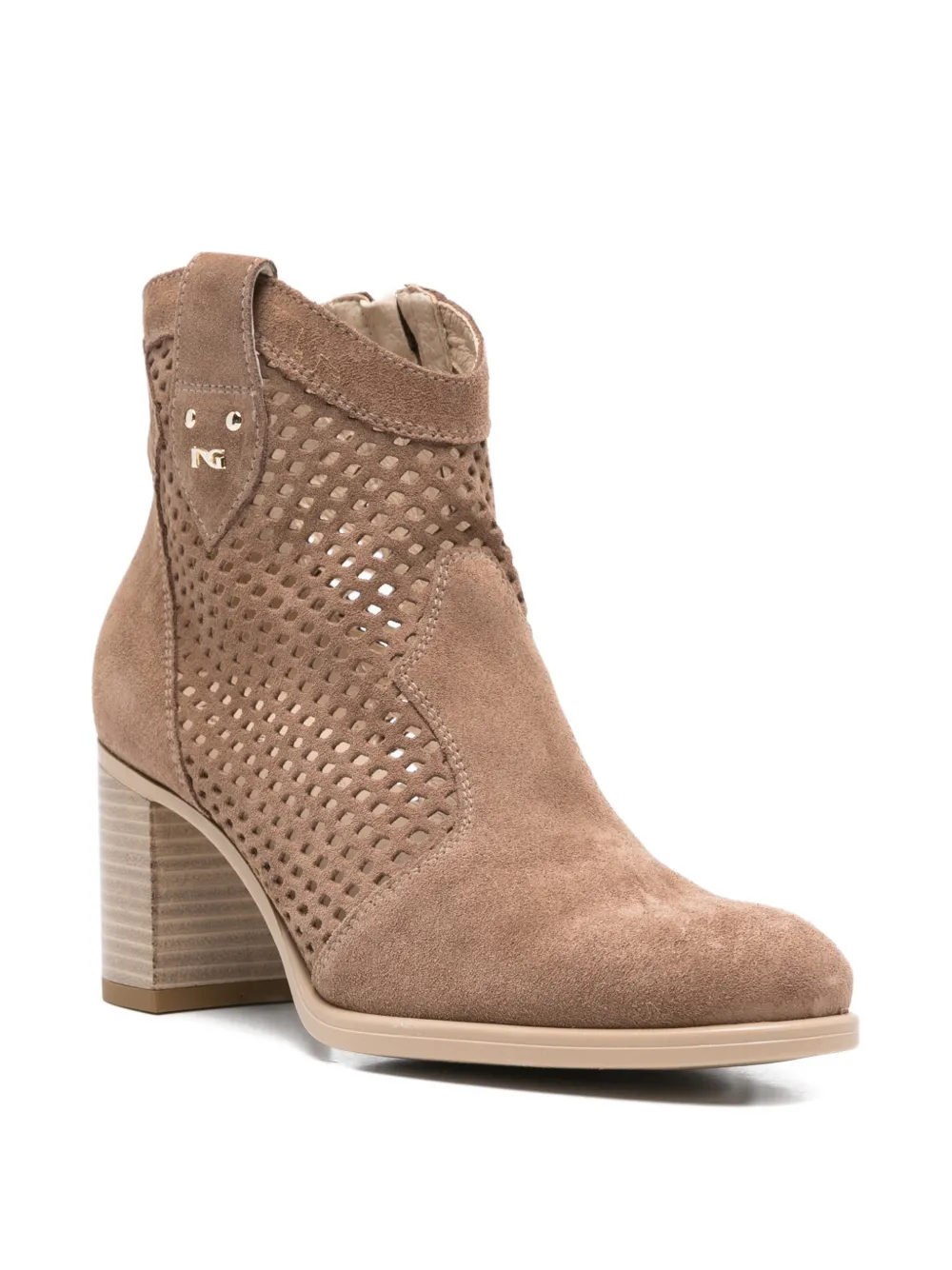  Nero Giardini Botas Con Perforaciones - Marrón 