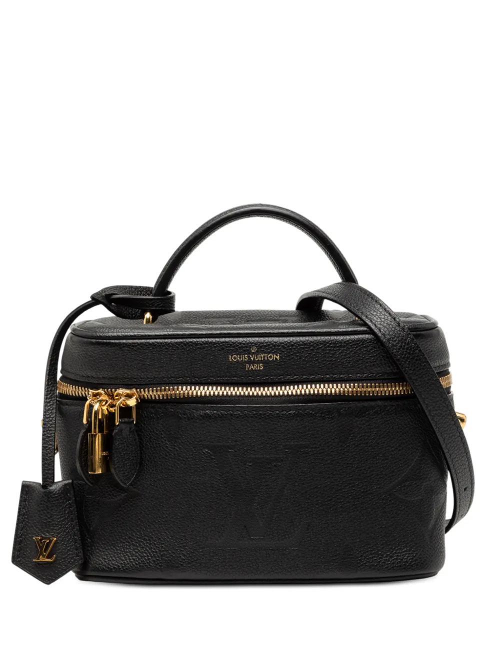 Louis Vuitton Pre-Owned Trousse PM in pelle Monogram Empreinte Giant 2021-2026 - Nero