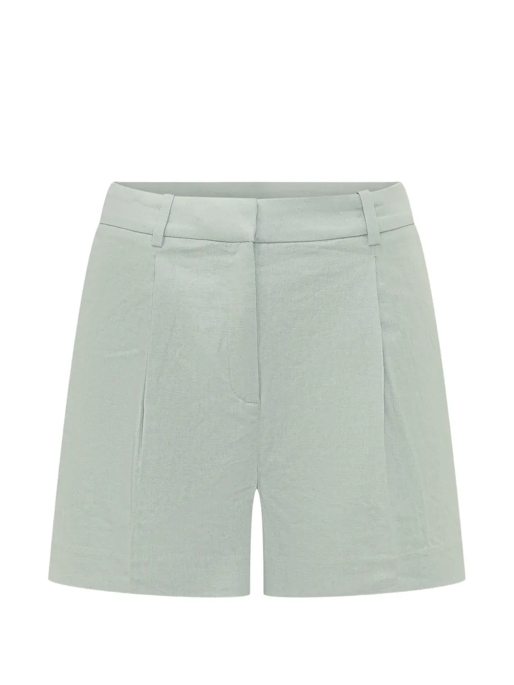 Calvin Klein Shorts mit Bundfalten - Grün