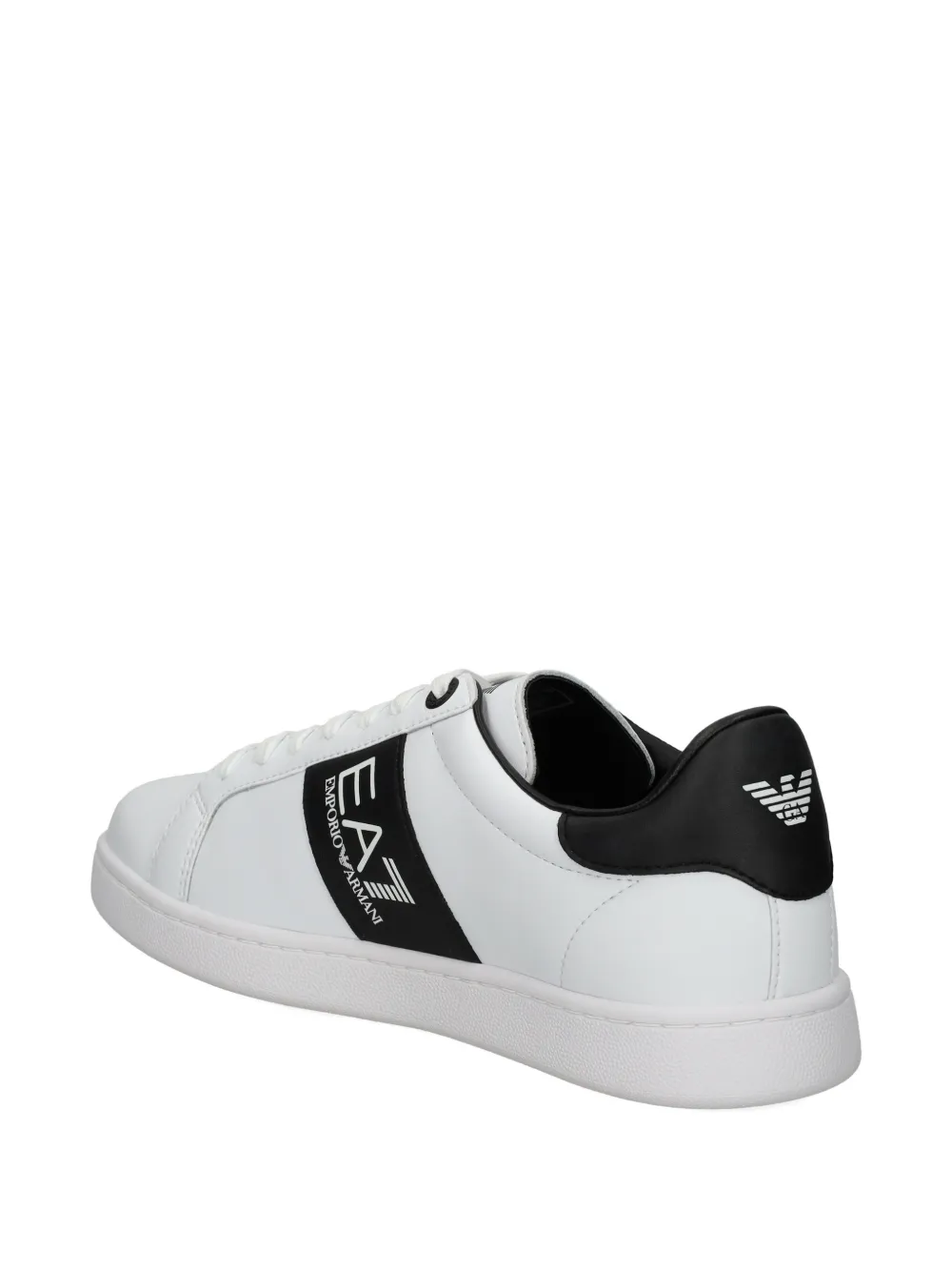 Ea7 Emporio Armani EA7 Classic leather sneakers Wit
