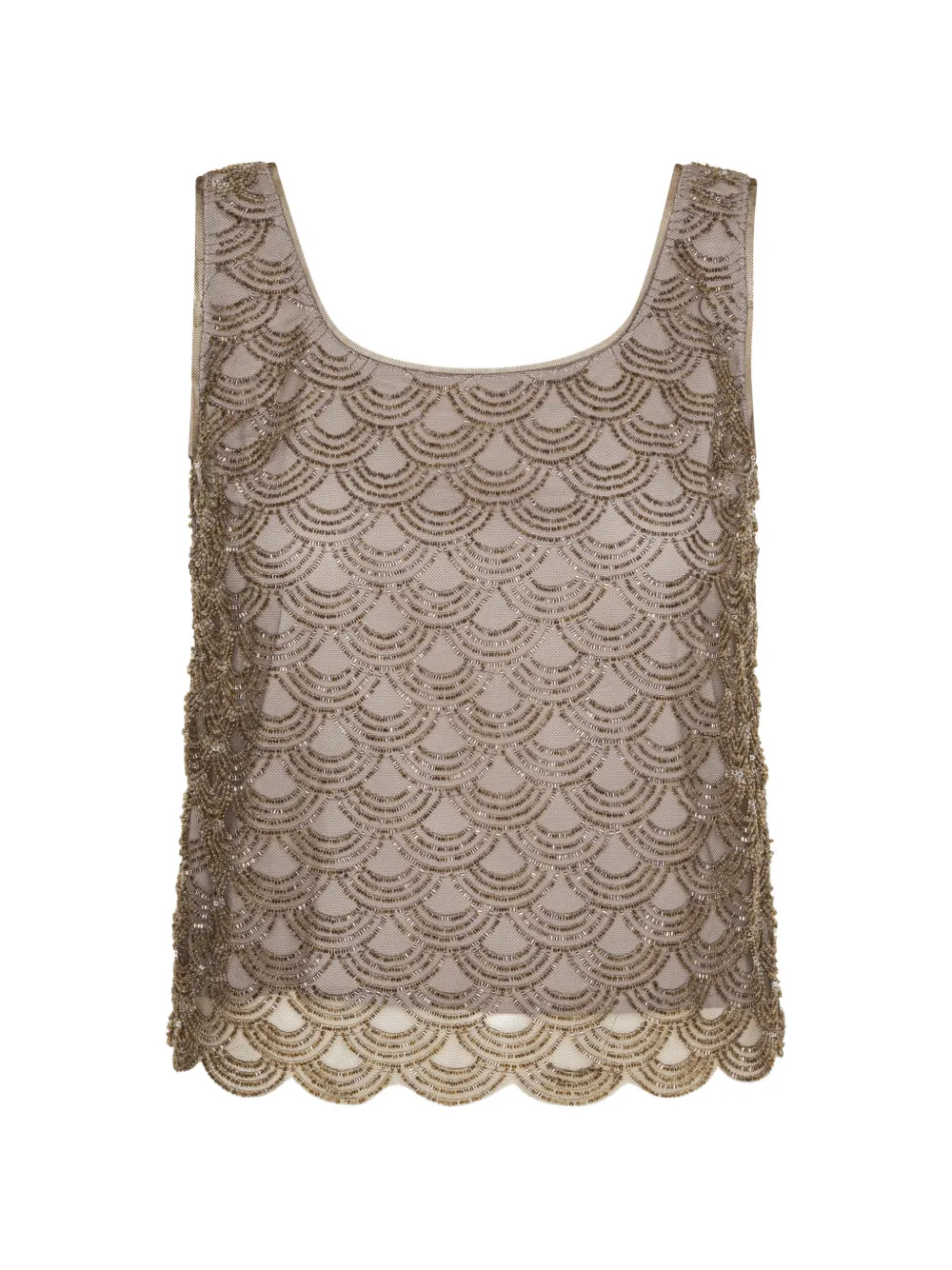 ROTATE BIRGER CHRISTENSEN Top con paillettes - Grigio