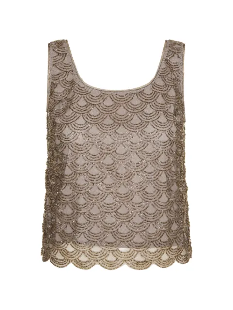 ROTATE BIRGER CHRISTENSEN sequin-embellished top