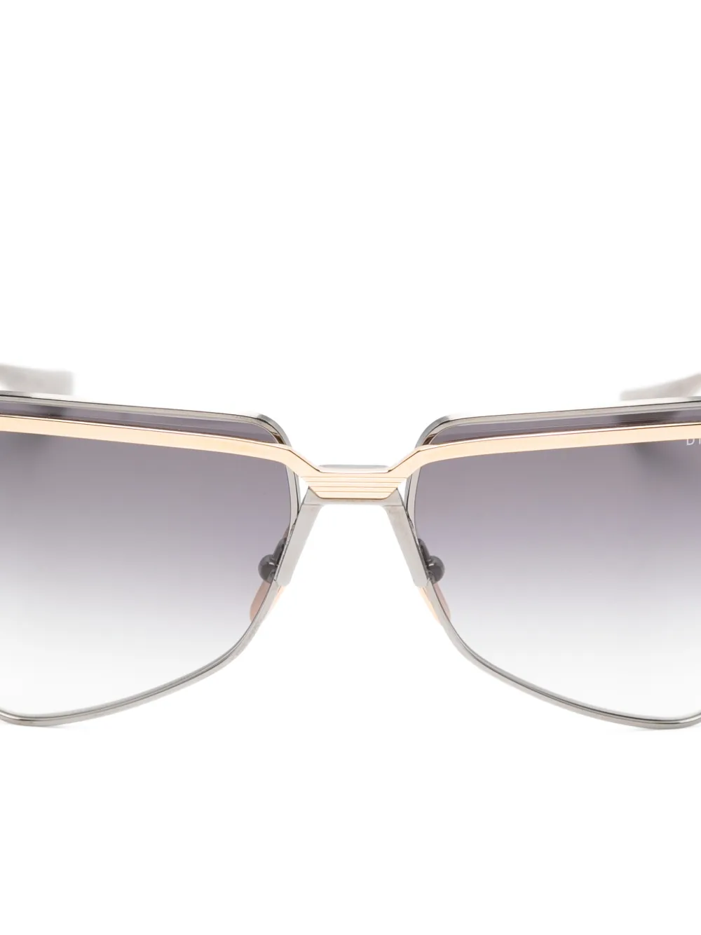  Dita Eyewear Geometric-frame Sunglasses - Gold 