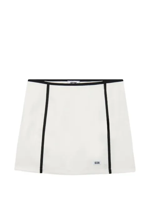 GCDS Hello Kitty contrast-trim mini skirt