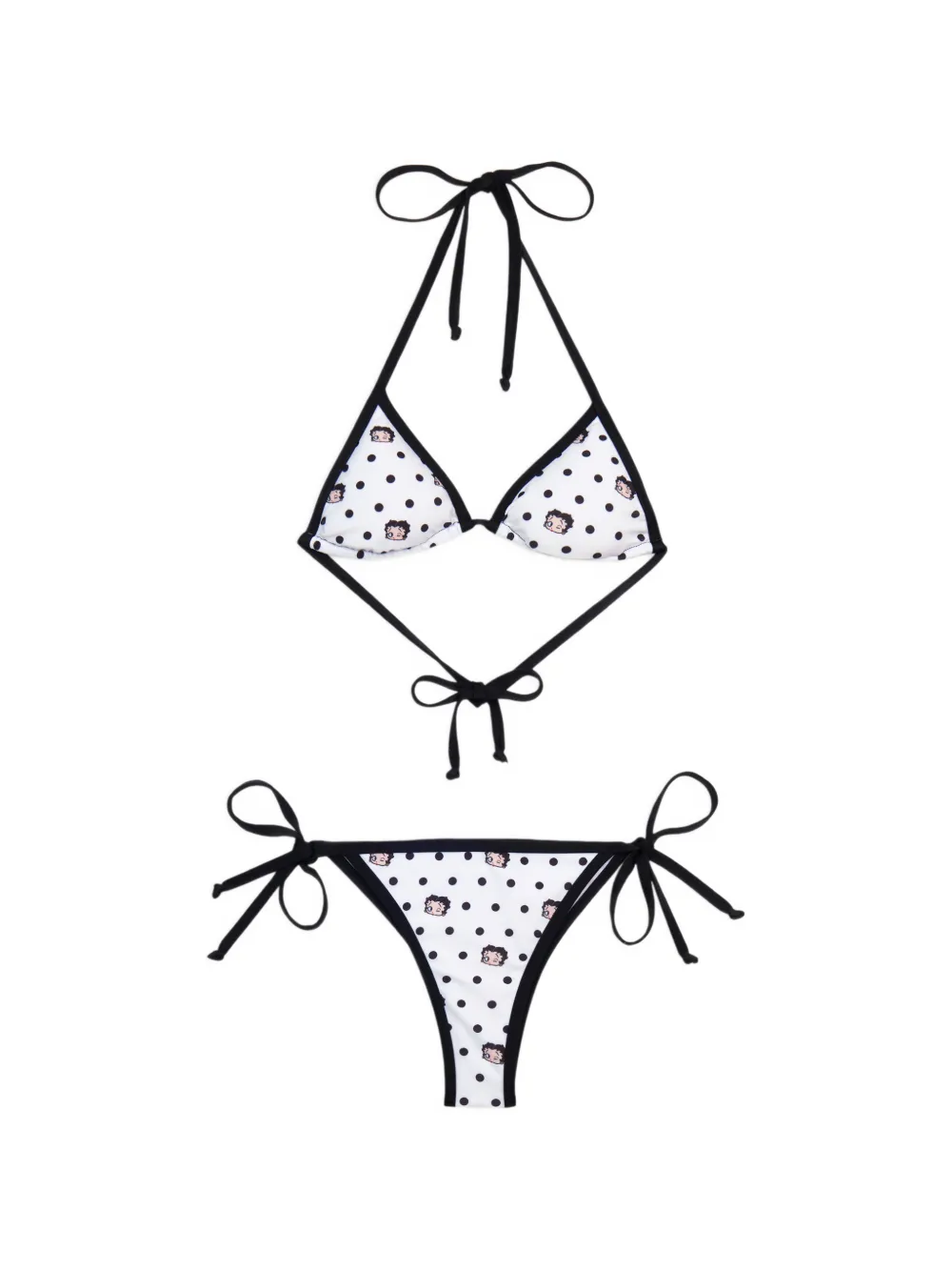 GCDS Betty Boop Bikini - Weiß