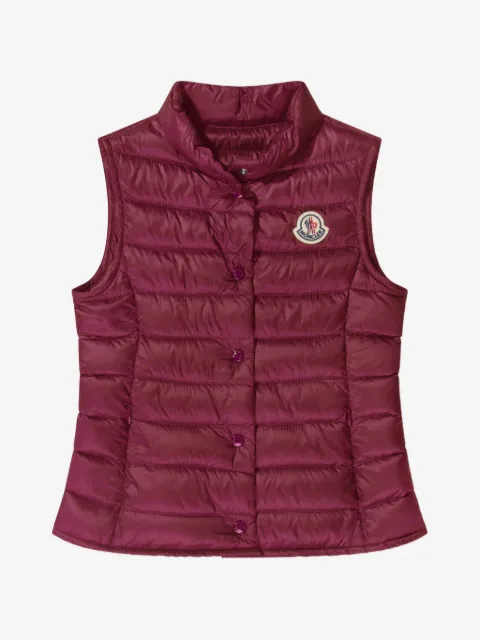 Moncler Enfant doudoune sans manches Liane boutonnée