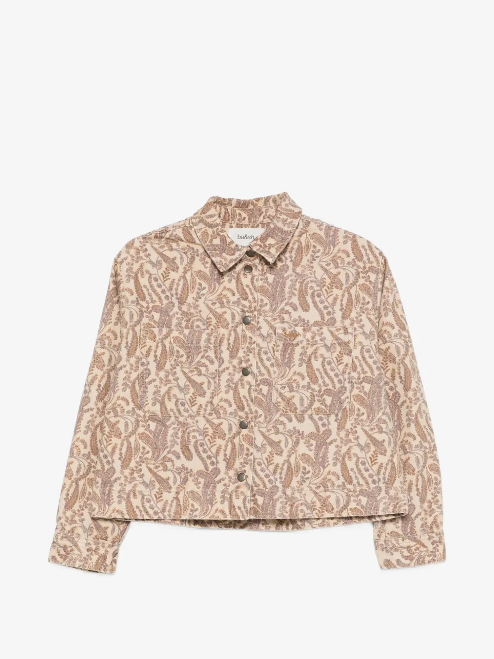 Ba&Sh Tullia paisley cotton jacket | Neutrals | Image 1