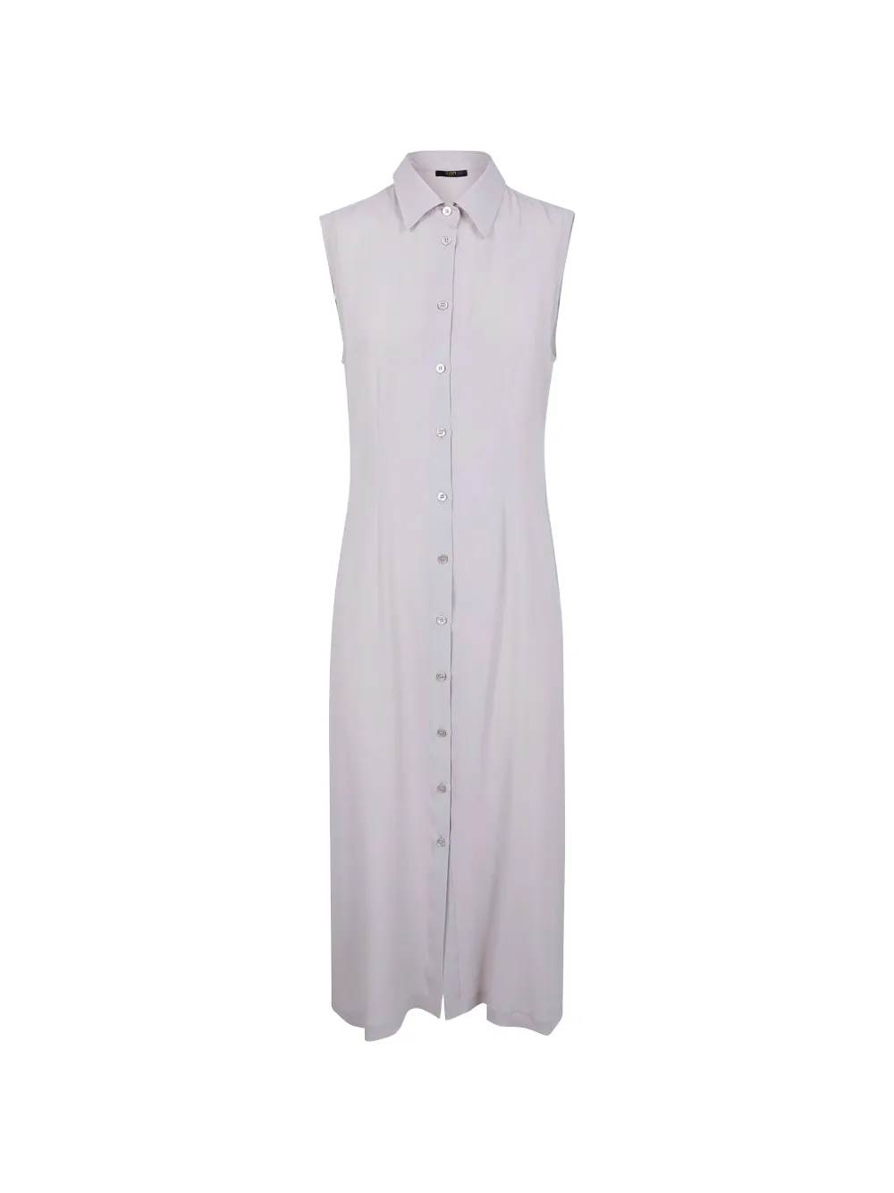 Seventy buttoned midi dress - Toni neutri