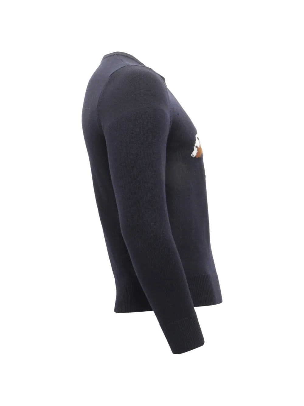 SANDRO 폴라 베어 크루 넥 스웨터 | 블루 | Image 1