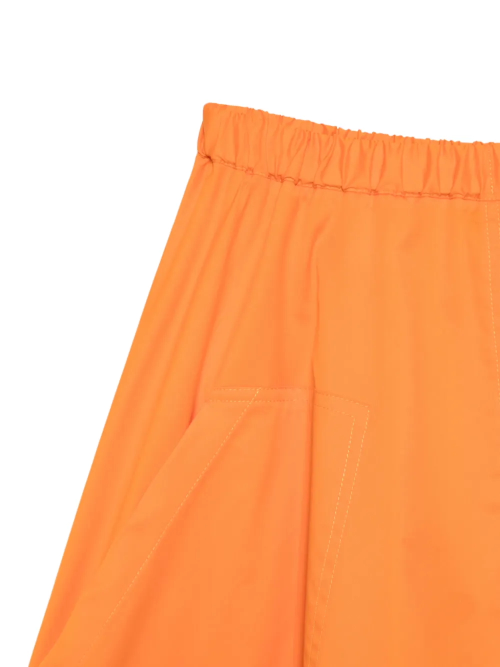  Drhope Pocket Skirt - Orange 