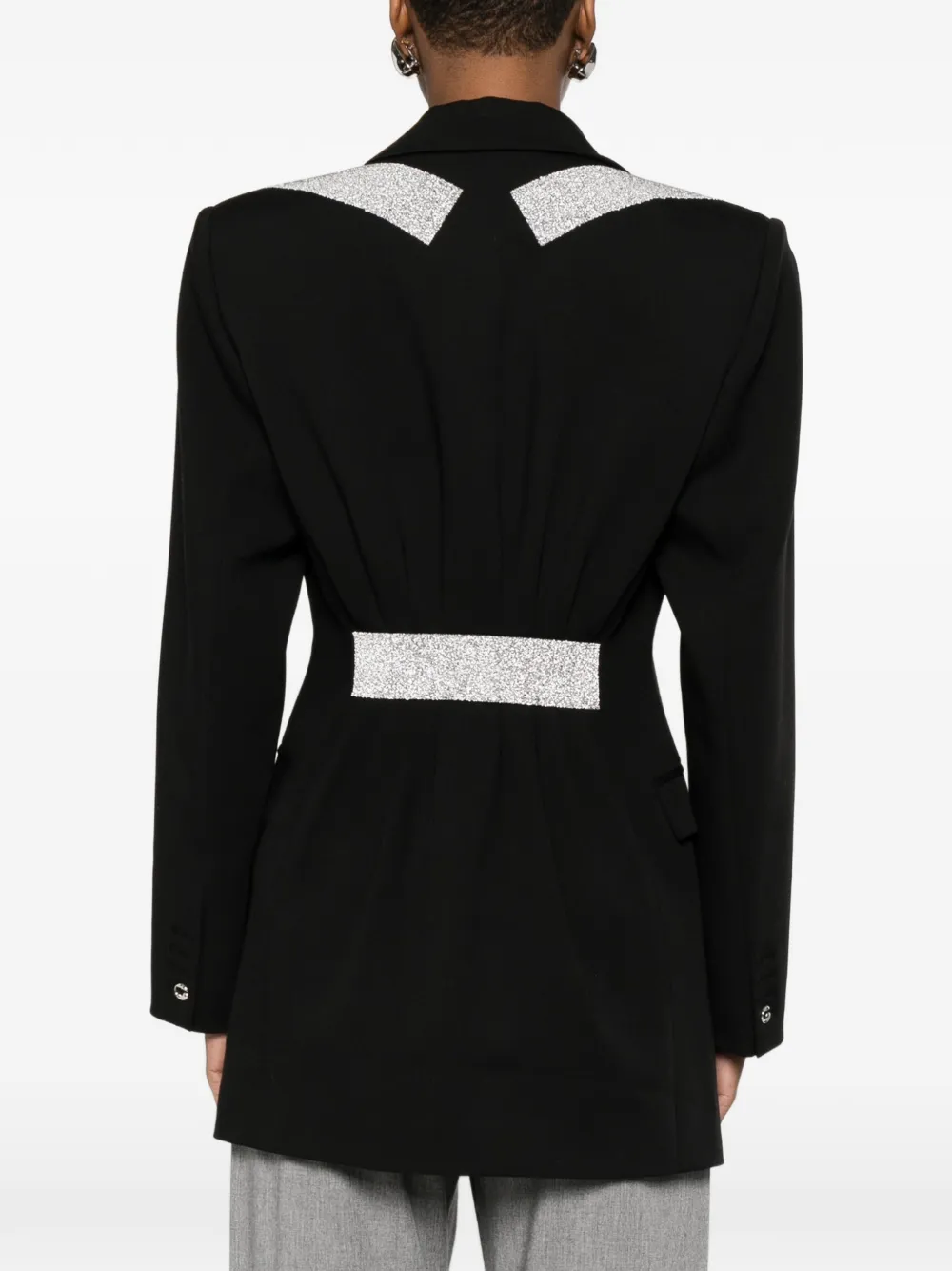 Coperni Verfraaide blazer Zwart